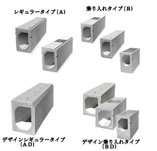 フルドレーンⅡ型の画像です。本画像をクリックすると詳細画像が別画面で開きます。 フルドレーンⅡ型